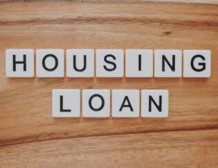 housing loan spelled using blocks